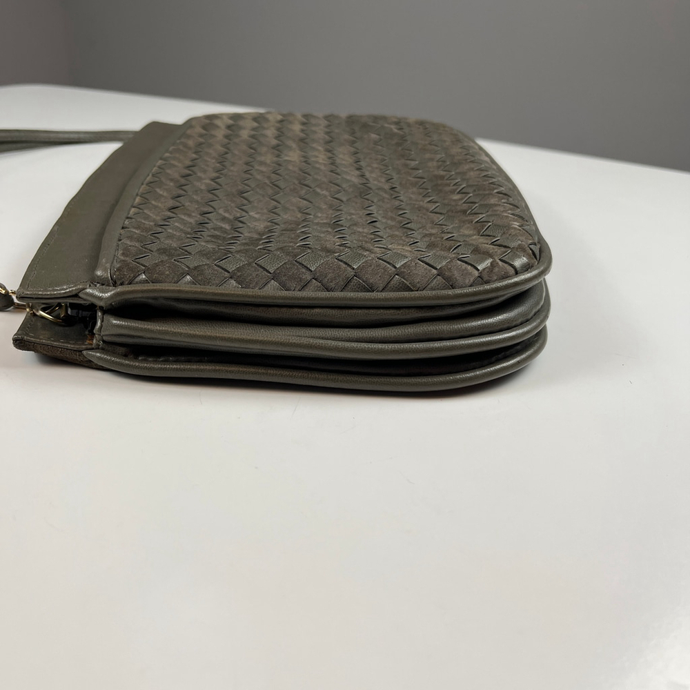 Vintage Creation Cornell leather suede shoulder bag gray - Picture 5 of 11